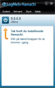 hamachi vpn user interface